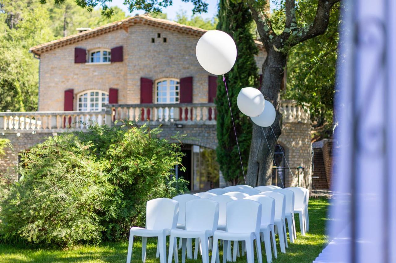 "Les Hauts Du Marquet" - Meuble De Tourisme 5 Etoiles - Gite De Groupe 15 Personnes En Cevennes - Piscine A Debordement - Balneo - Sauna - Nature Saint Jean du Pin エクステリア 写真