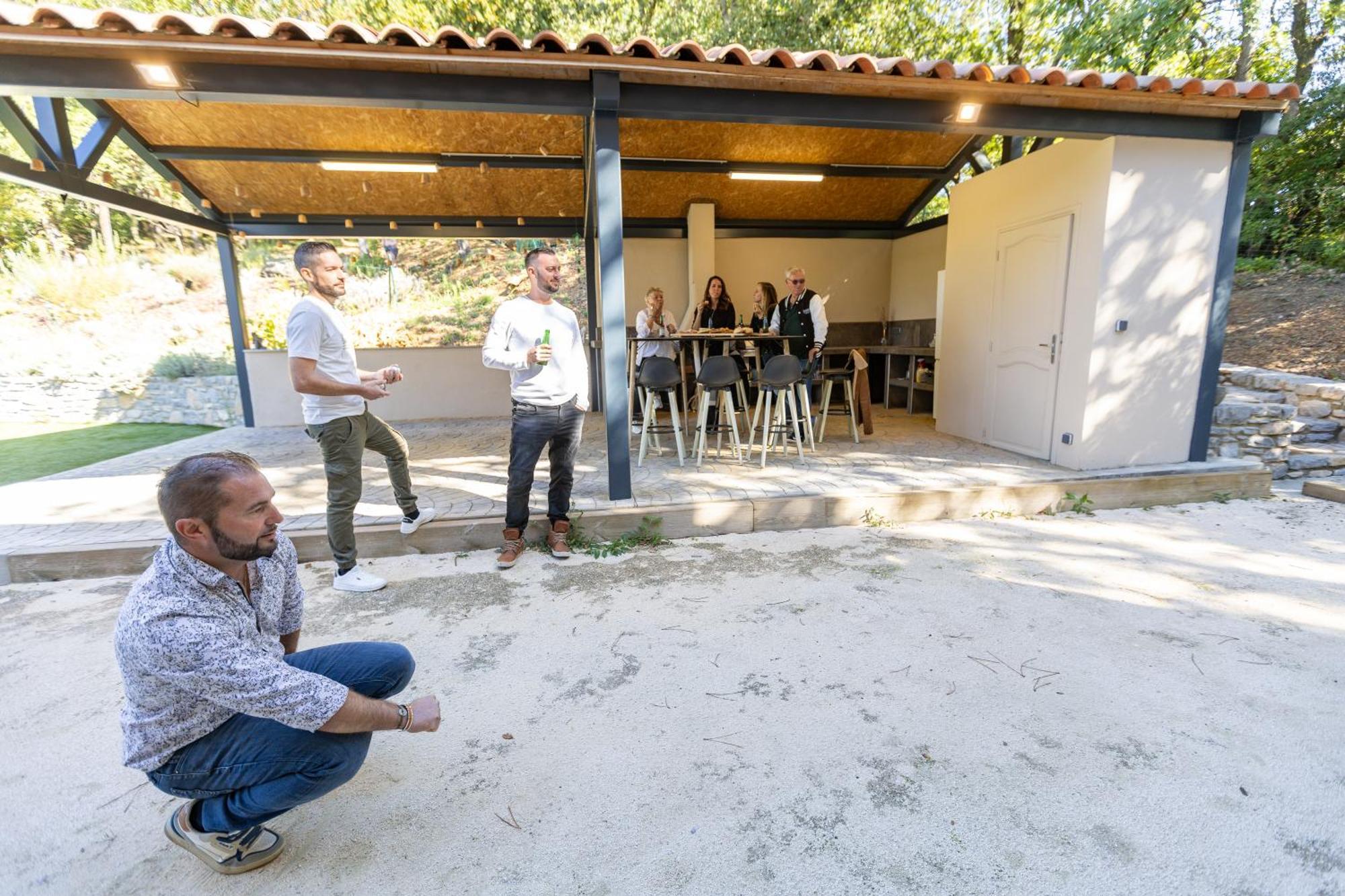 "Les Hauts Du Marquet" - Meuble De Tourisme 5 Etoiles - Gite De Groupe 15 Personnes En Cevennes - Piscine A Debordement - Balneo - Sauna - Nature Saint Jean du Pin エクステリア 写真