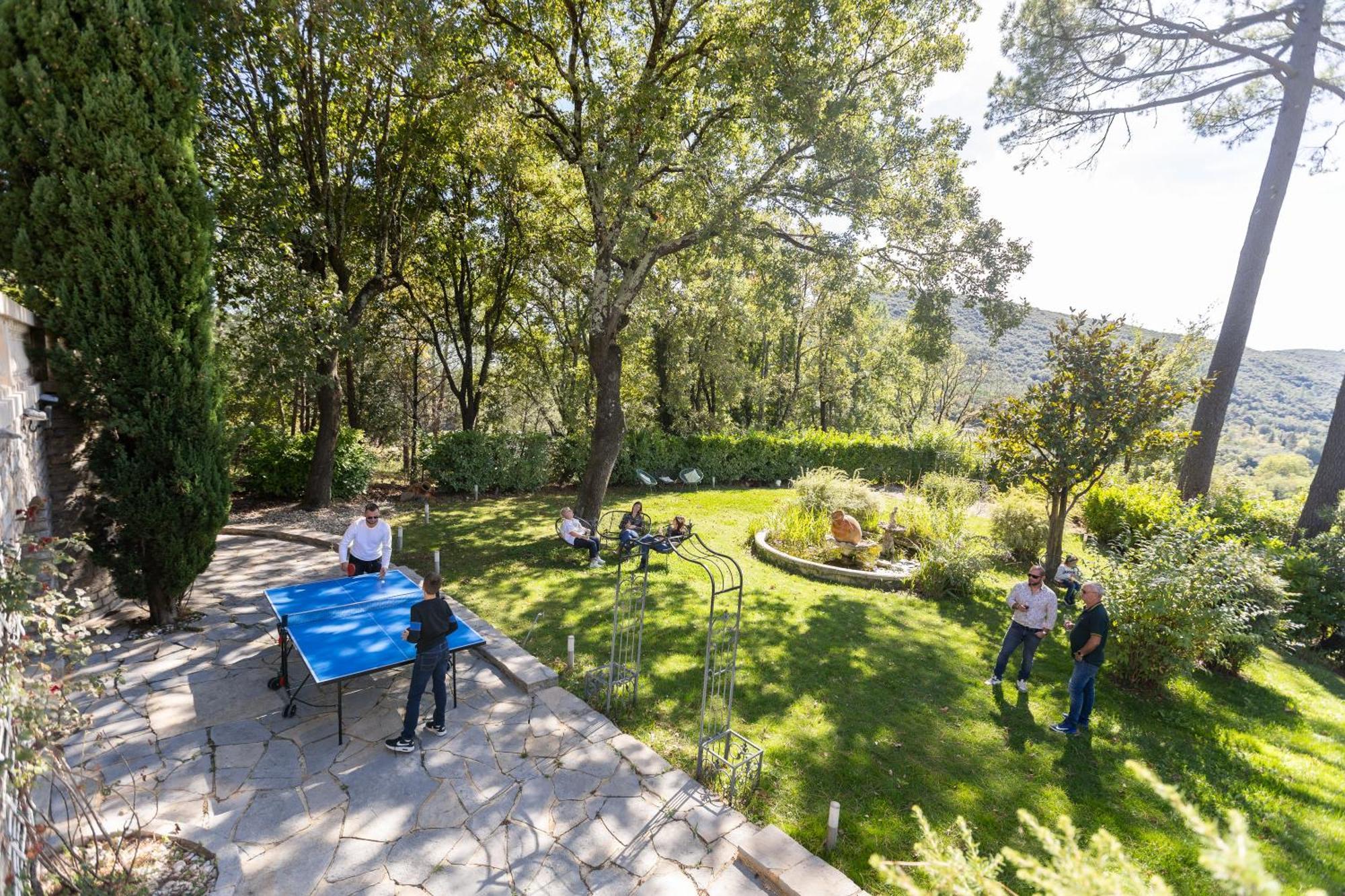 "Les Hauts Du Marquet" - Meuble De Tourisme 5 Etoiles - Gite De Groupe 15 Personnes En Cevennes - Piscine A Debordement - Balneo - Sauna - Nature Saint Jean du Pin エクステリア 写真